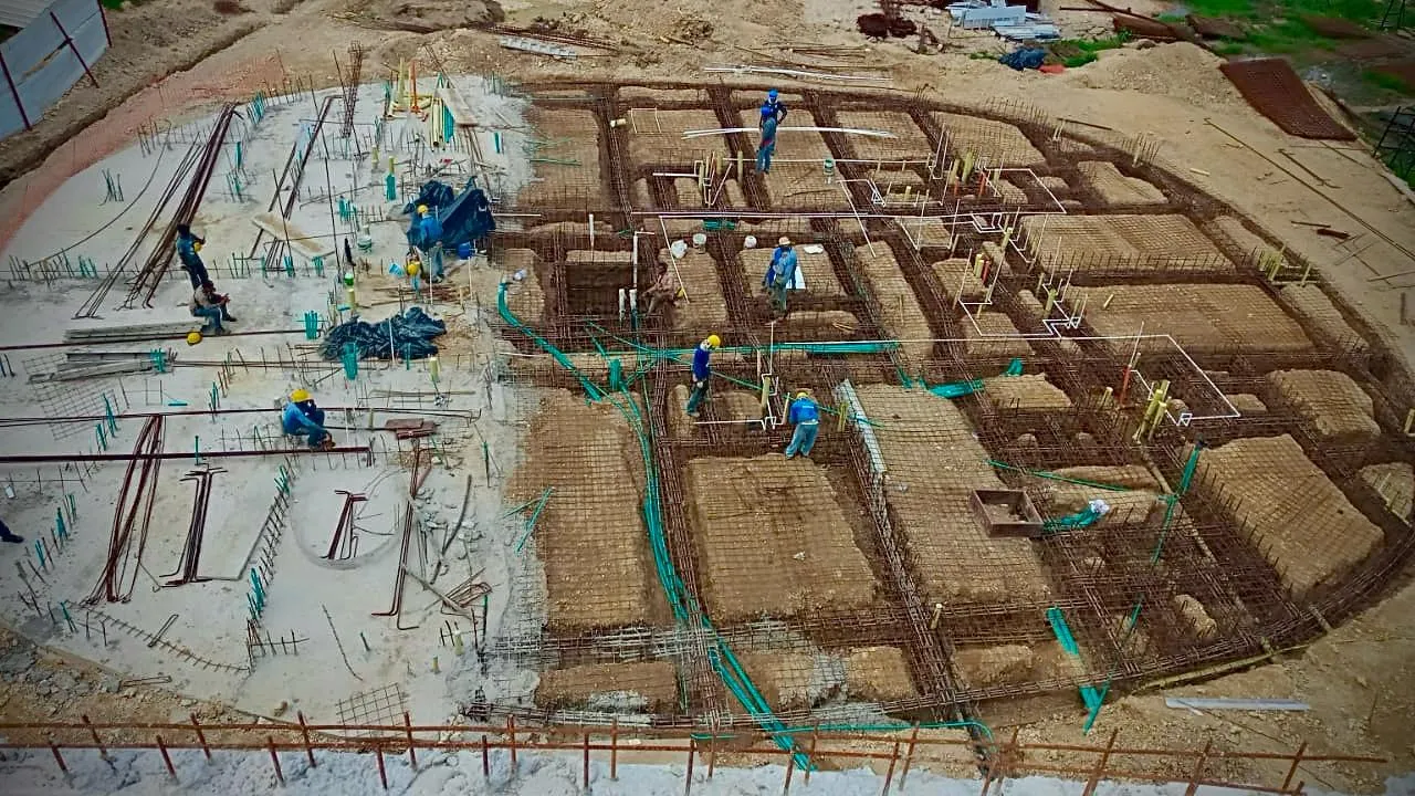 Estructura en obra