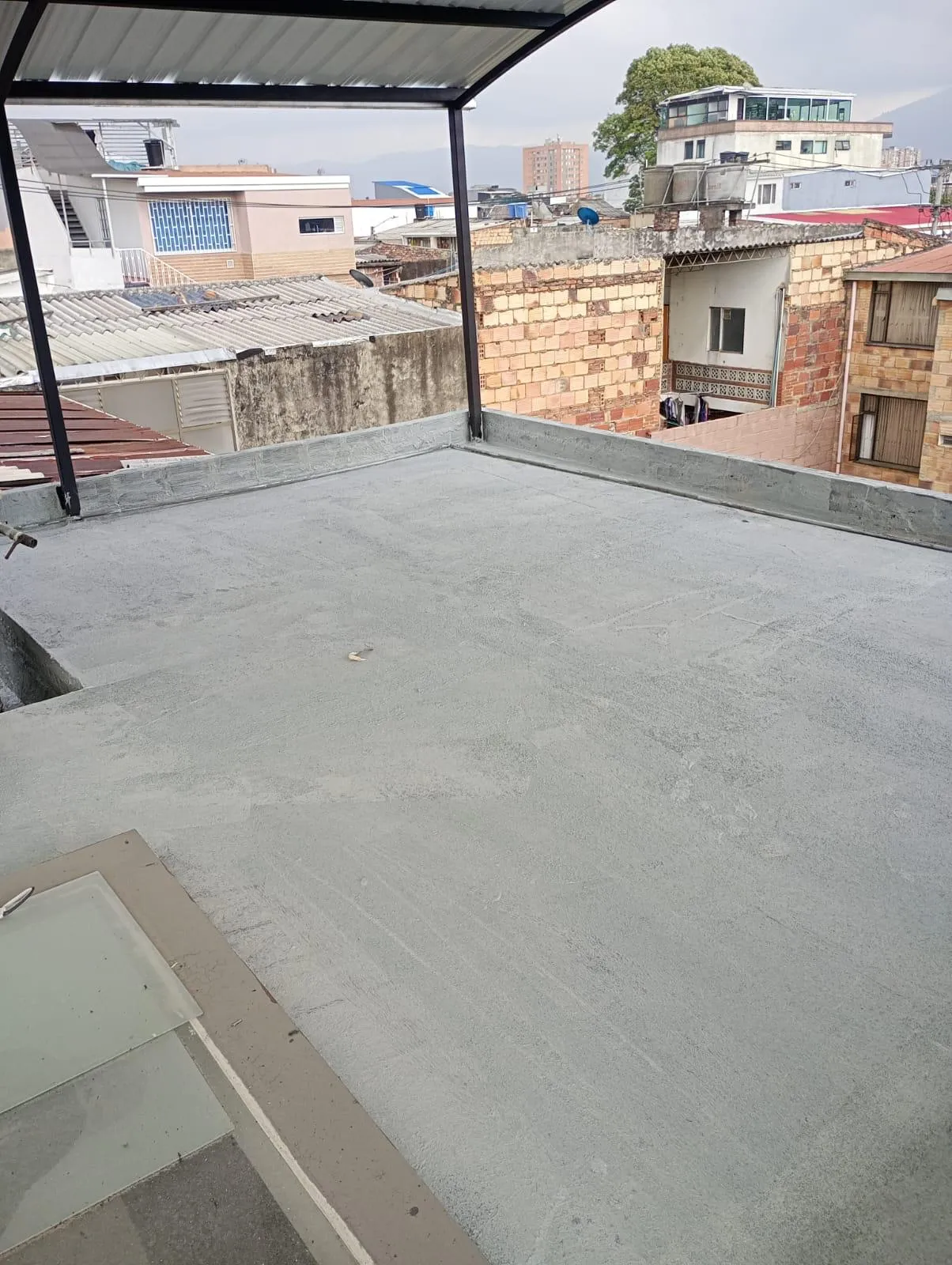Terrazas y zonas transitables